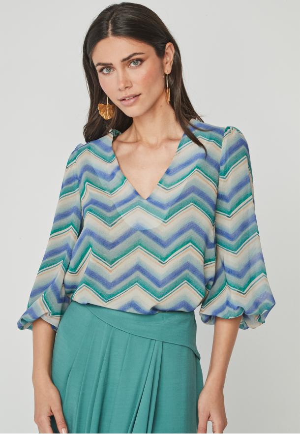 Blusa Rhedo AZUL