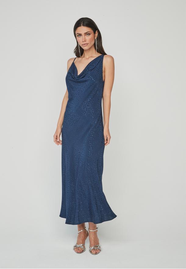 Vestido Raion AZUL