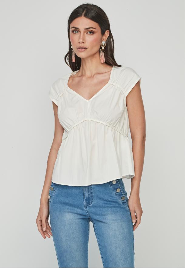 Blusa Kishiri CRUDO