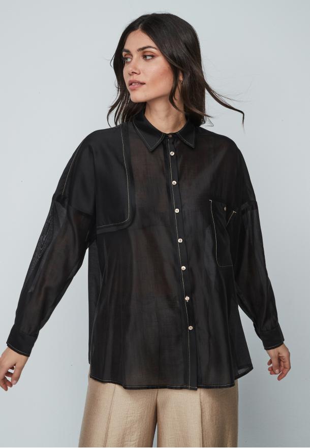 Blusa Ullate NEGRO